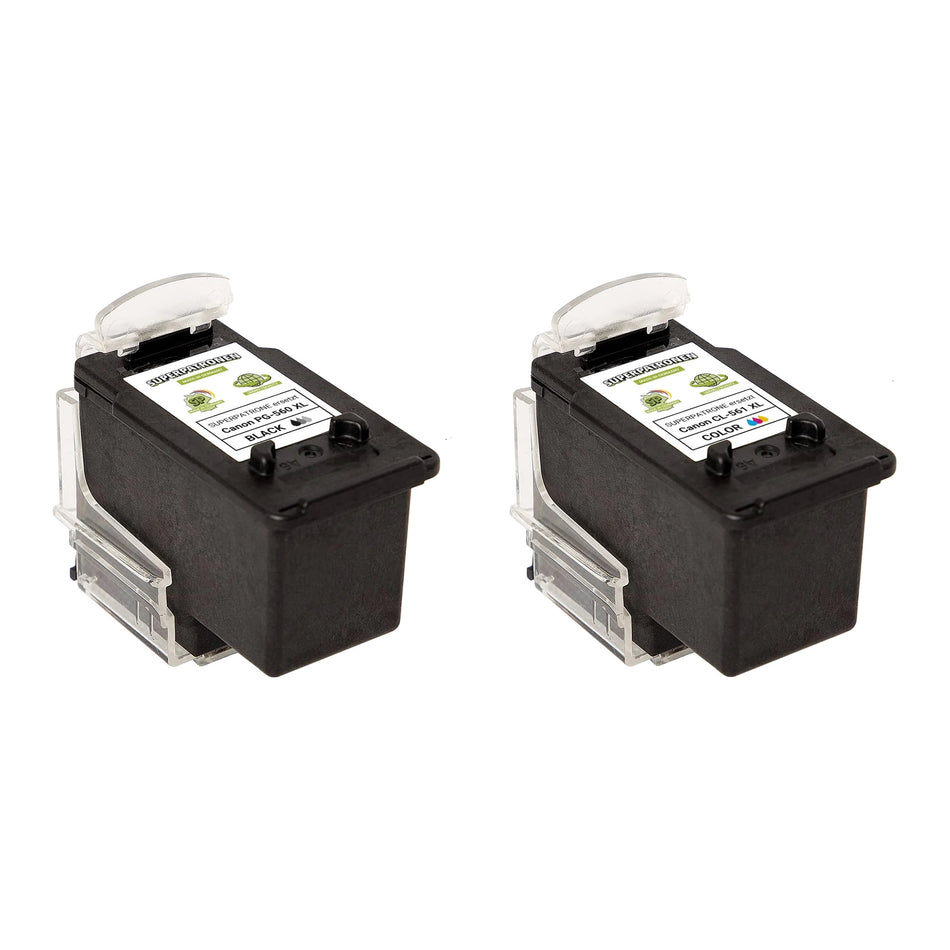 Refill Canon PG-560XL + CL-561XL Tintenpatrone 2er-Set schwarz + color