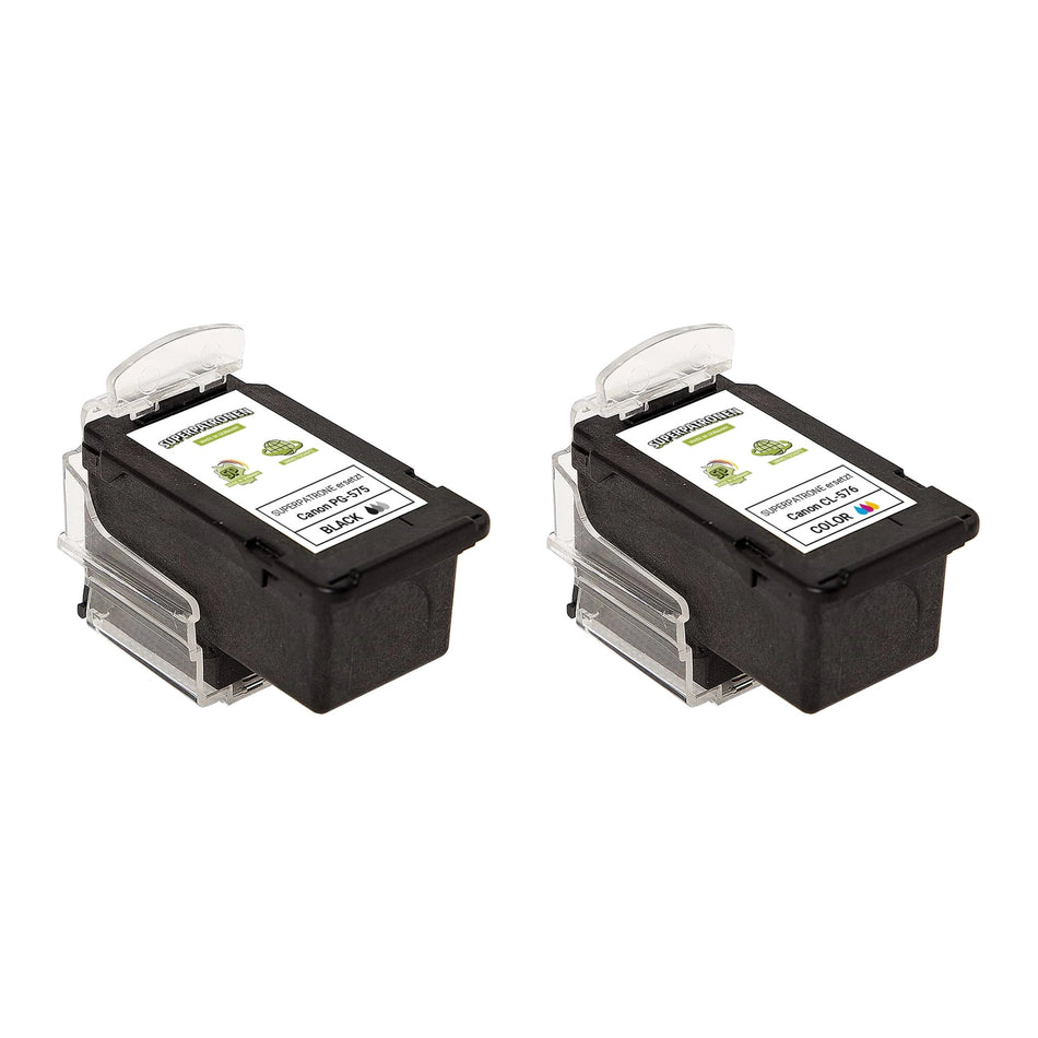 Refill Canon PG-575XL+CL-576XL Tintenpatrone 2er-Set schwarz + color