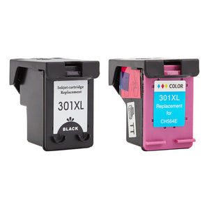 Kompatibel zu HP 301XL Tintenpatrone 2er-Set schwarz + color