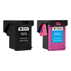Kompatibel zu HP 302XL Tintenpatrone 2er-Set schwarz + color