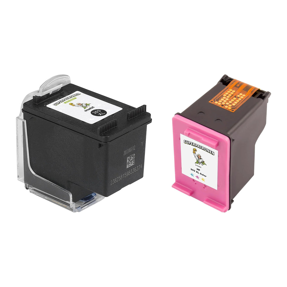 Refill HP 303XL Tintenpatrone 2er-Set schwarz + color
