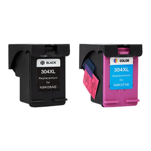 Kompatibel zu HP 304XL Tintenpatrone 2er-Set schwarz + color
