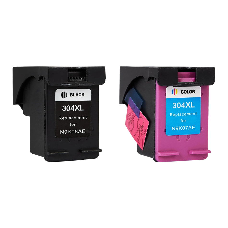 Kompatibel zu HP 304XL Tintenpatrone 2er-Set schwarz + color