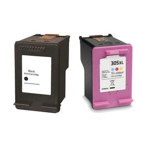 Kompatibel zu HP 305XL Tintenpatrone 2er-Set schwarz + color