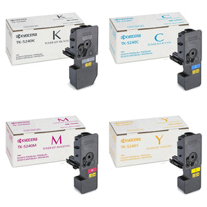 Original Kyocera TK-5240 Toner 4er-Set Bk,C,M,Y