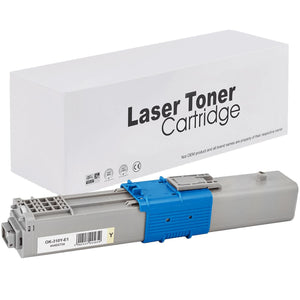 Kompatibel zu OKI 44469704 Toner gelb · 2.000 Seiten