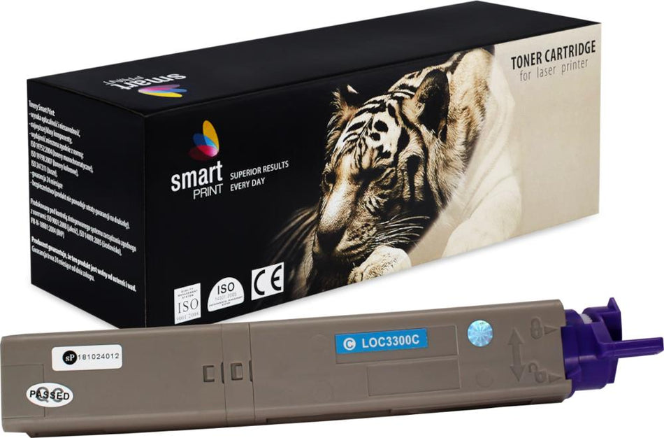 Kompatibel für OKI 43459331 Toner cyan, 2.500 Seiten