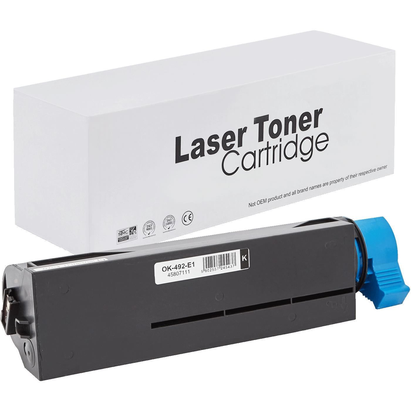 Kompatibel für OKI 45807111 Toner-Kit, 12.000 Seiten