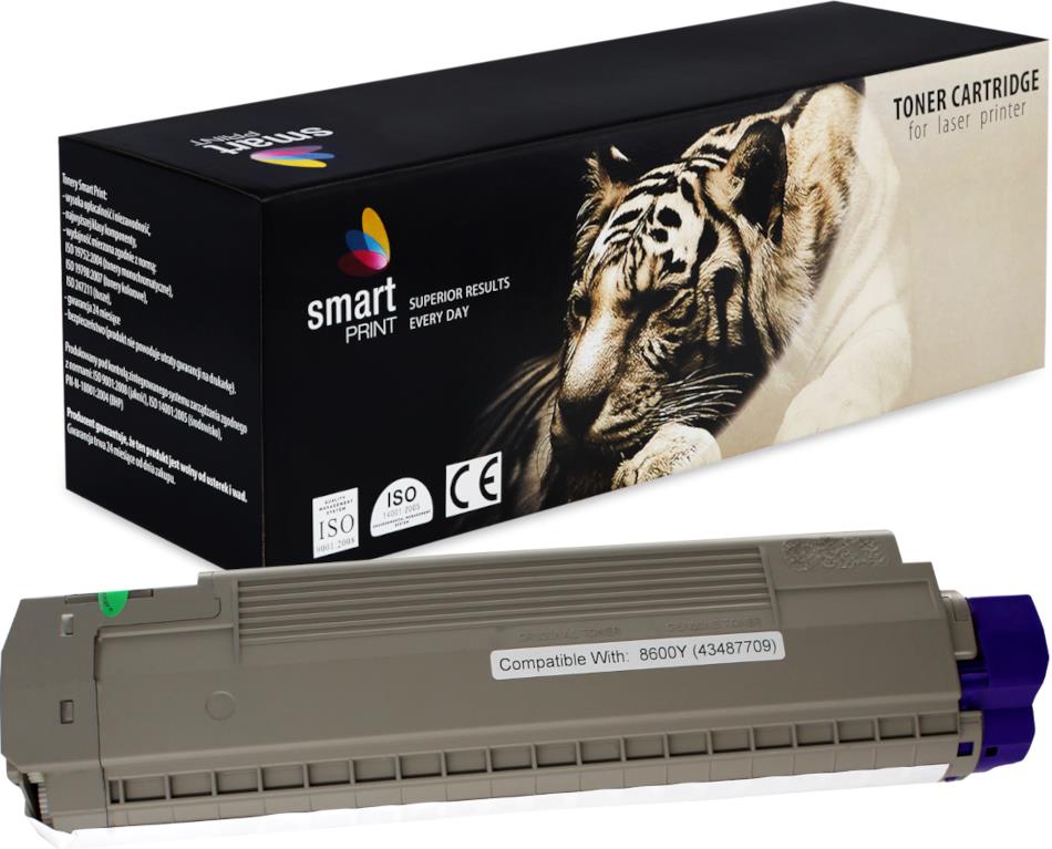 Kompatibel für OKI 43487709 Toner gelb, 6.000 Seiten