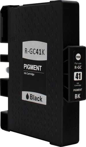 Kompatibel zu Ricoh GC-41 K / 405761 Gelkartusche schwarz
