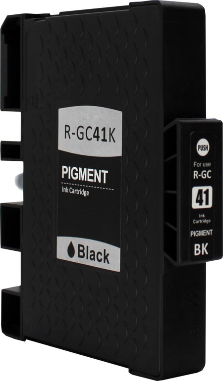Kompatibel für Ricoh 405761 / GC-41 K Gelkartusche schwarz, Inhalt 40 ml