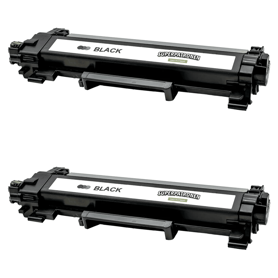 Refill Brother TN-2510XL Toner 2er-Set schwarz