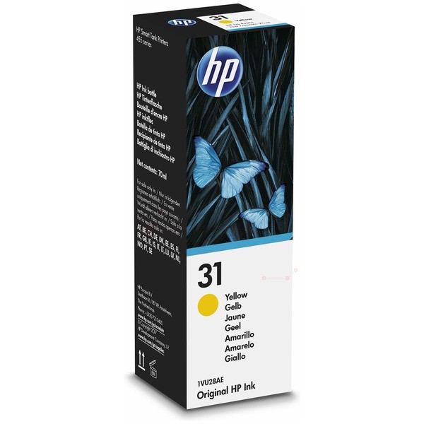 Original Tintenpatrone gelb HP 31 (1VU28AE)