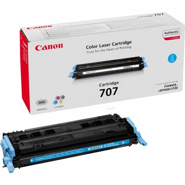 Original Toner cyan Canon 707C (9423A004)