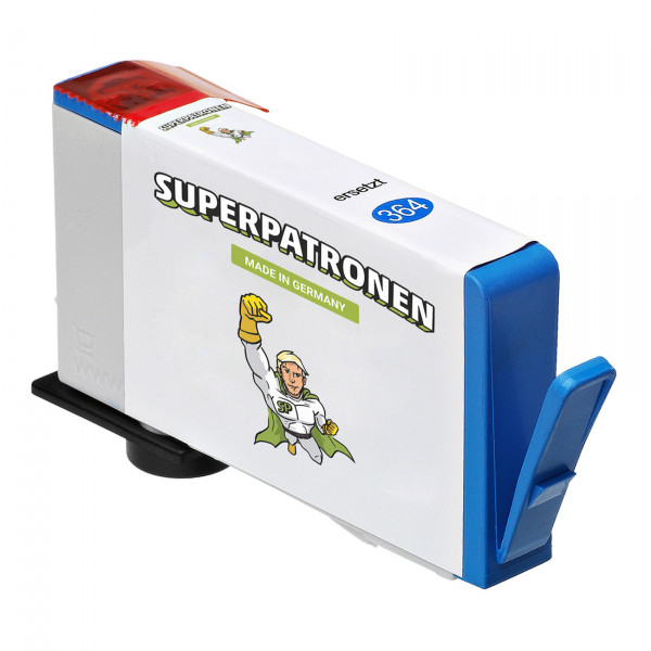 Tintenpatrone cyan ersetzt HP 364XL