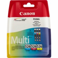 Original Tintenpatrone MultiPack C,M,Y Canon CLI-526 (4541B009)