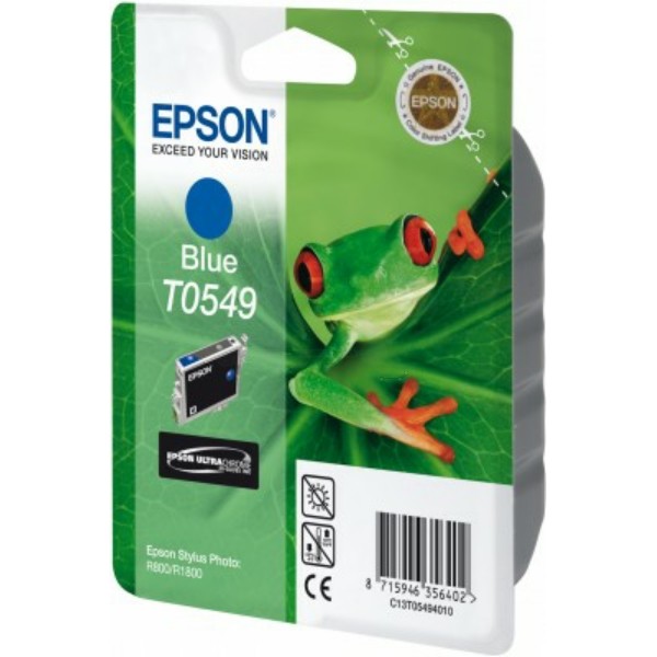 Original Tintenpatrone blau Epson T0549 (C13T05494010)