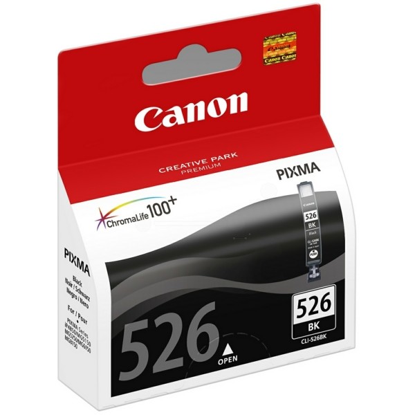 Original Tintenpatrone schwarz Canon CLI-526 BK (4540B001)