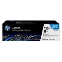 Original Toner schwarz Doppelpack HP 125A (CB540AD)