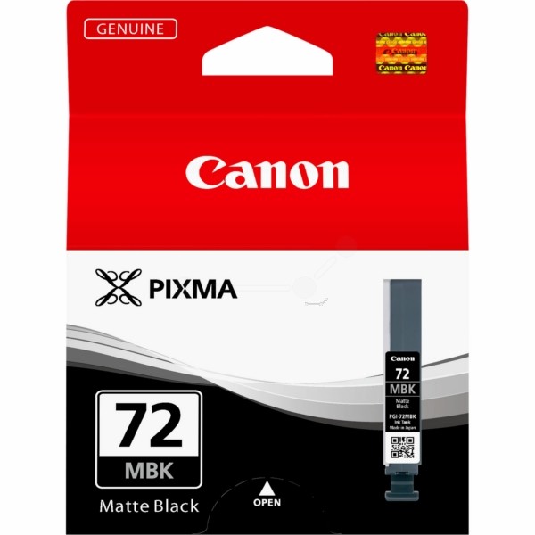 Original Tintenpatrone schwarz matt Canon PGI-72 MBK (6402B001)
