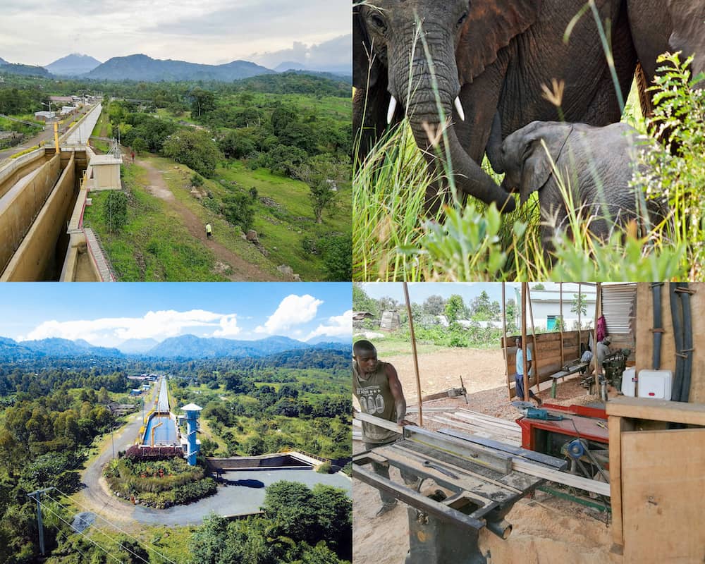 Virunga Wasserkraftwerk Klimaschutzprojekt