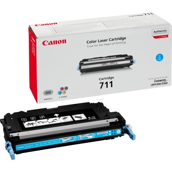 Original Toner cyan Canon 711C (1659B002)