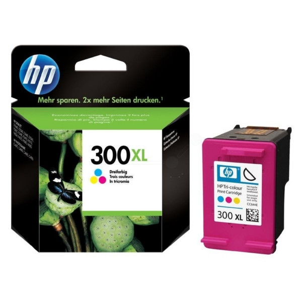 Original Tintenpatrone color High-Capacity HP 300XL (CC644EE)