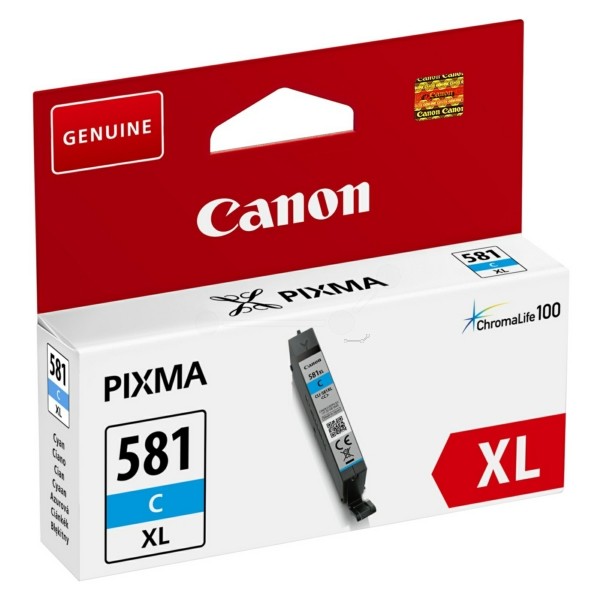 Original Tintenpatrone cyan High-Capacity Canon CLI-581 CXL (2049C001)