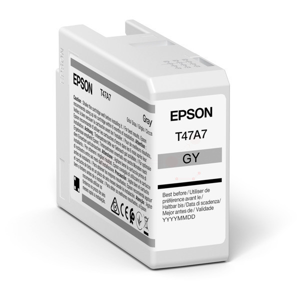 Original Tintenpatrone grau Epson T47A7 (C13T47A700)