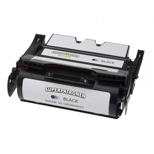 Toner schwarz ersetzt Dell RD907 IBM 75P6961 Lexmark X644H11E 64416XE