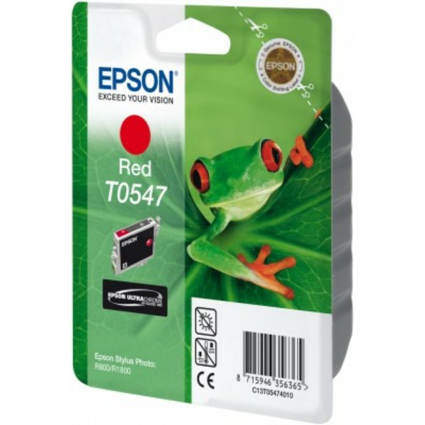 Original Tintenpatrone rot Epson T0547 (C13T05474010)