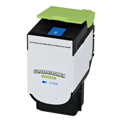 Toner cyan ersetzt Lexmark 71B20C0