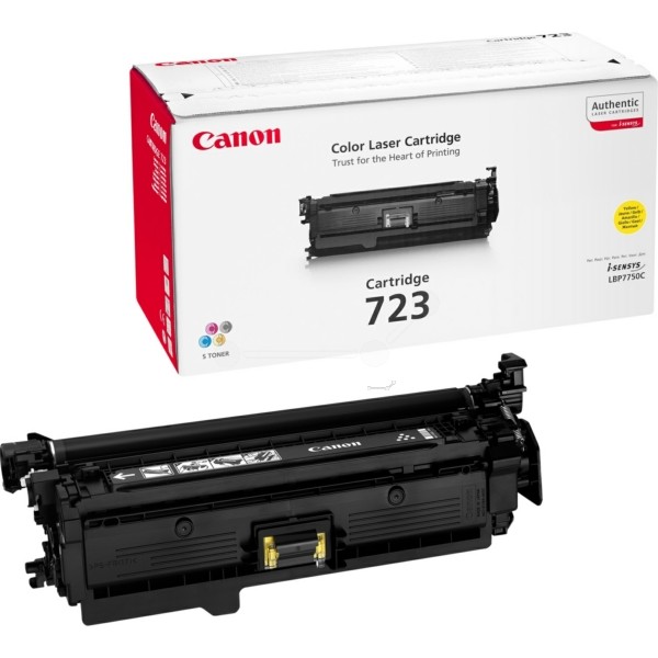 Original Toner gelb Canon 723Y (2641B002)