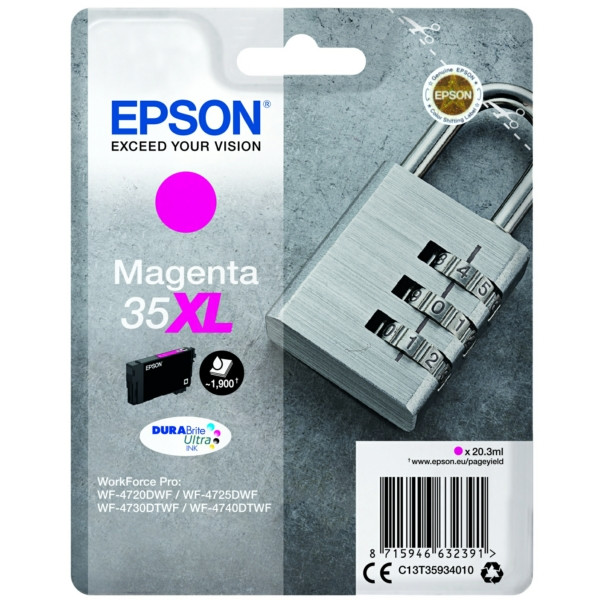 Original Tintenpatrone magenta High-Capacity Epson 35XL (C13T35934010)