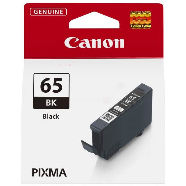 Original Tintenpatrone schwarz Canon CLI-65 BK (4215C001)