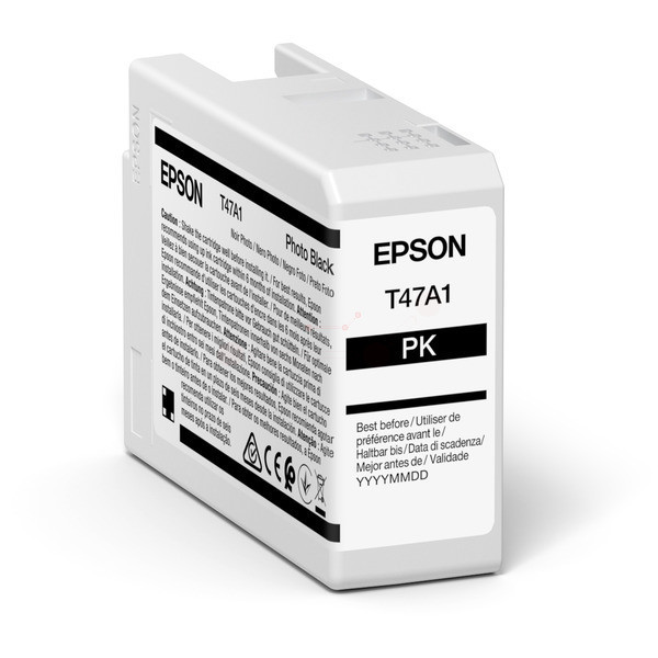Original Tintenpatrone schwarz Epson T47A1 (C13T47A100)