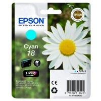 Original Tintenpatrone cyan Epson 18 (C13T18024012)