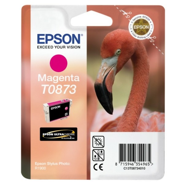 Original Tintenpatrone magenta Epson T0873 (C13T08734010)