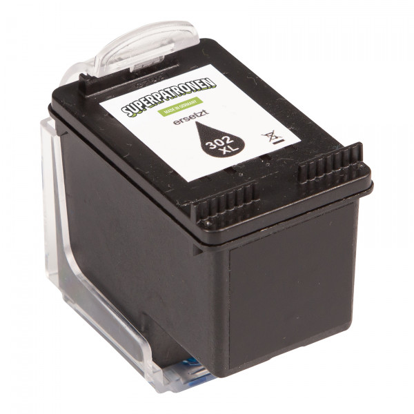 Tintenpatrone schwarz High-Capacity ersetzt HP 302XL