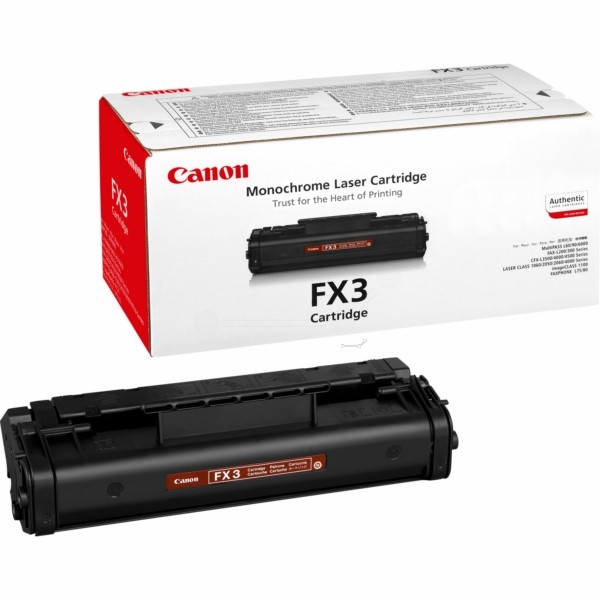 Original Toner schwarz Canon FX-3 (1557A003)