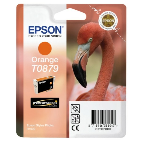 Original Tintenpatrone orange Epson T0879 (C13T08794010)