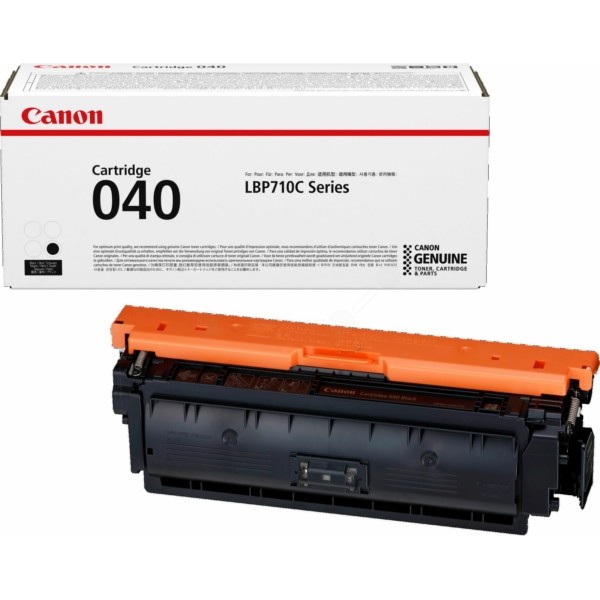 Original Toner schwarz Canon 040 BK (0460C001)