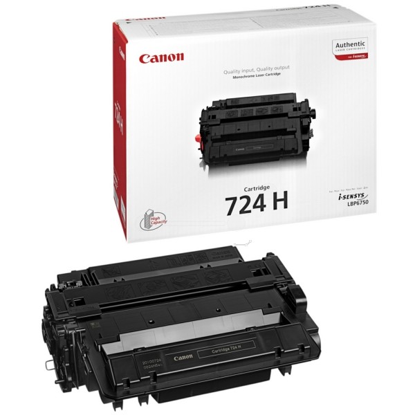 Original Toner schwarz Canon 724H (3482B002)