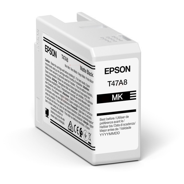 Original Tintenpatrone schwarz matt Epson T47A8 (C13T47A800)