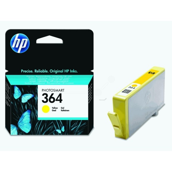 Original Tintenpatrone gelb HP 364 (CB320EE)