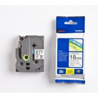 Original DirectLabel Original DirectLabel schwarz auf weiss Laminat Brother TZE-241CIV