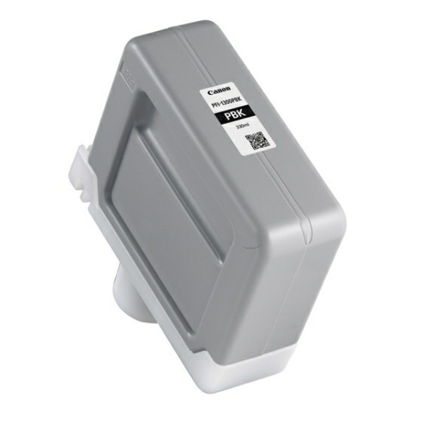 Original Tintenpatrone schwarz foto Canon PFI-1300 PBK (0811C001)