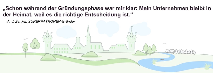 Zitat des Gründers von SUPERPATRONEN zu Made in Germany