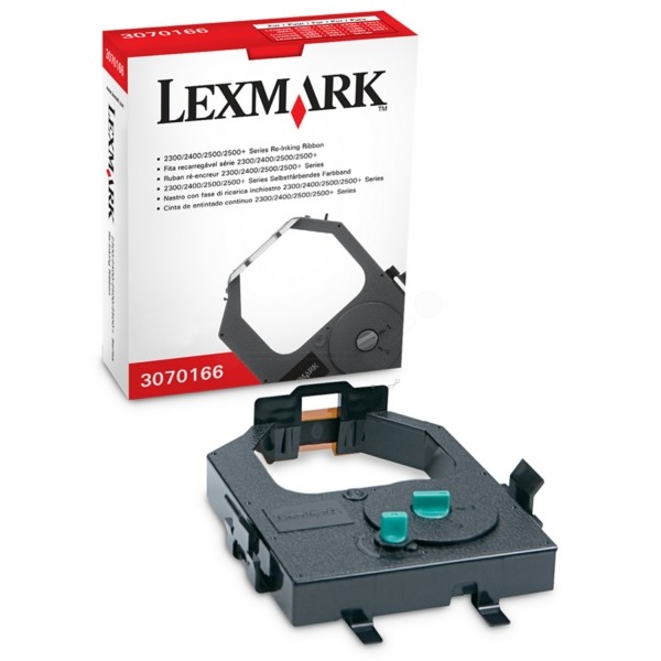 Original Nylonband mit Nachtränksystem schwarz Lexmark 3070166