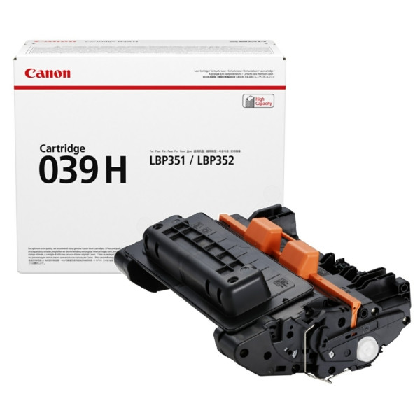 Original Toner schwarz Canon 039 H (0288C001)